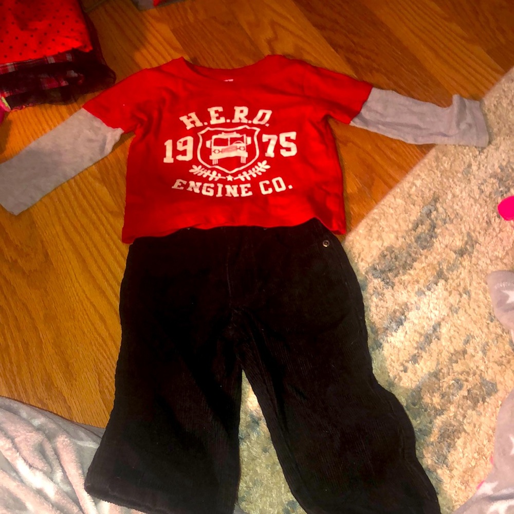 Size 2 Carter Boys outfit
